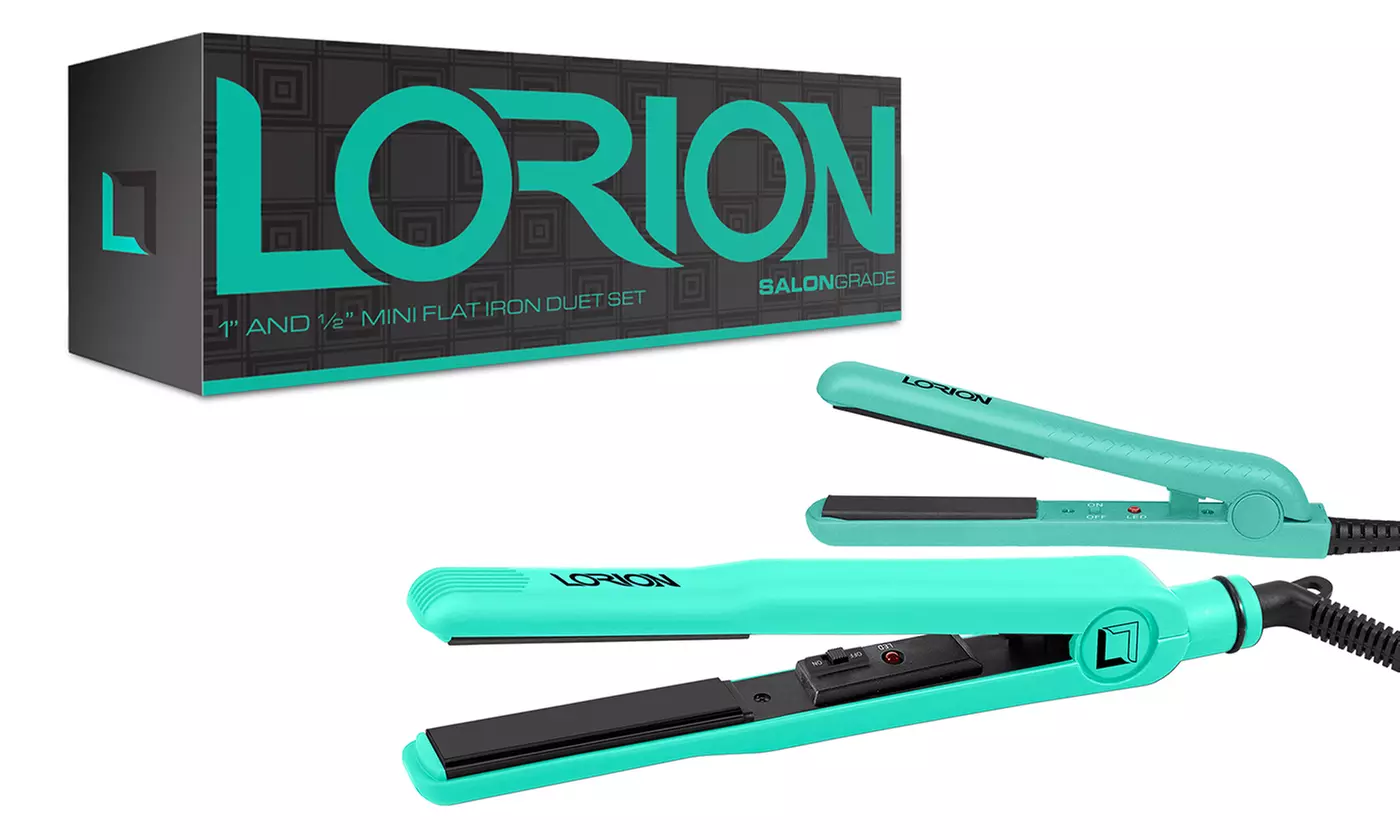 Lorion Ceramic Flat Irons: One-Inch and Half-Inch - Second Medium