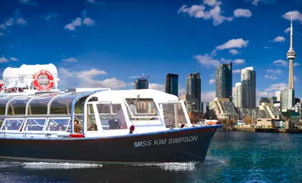 $10 for Boat Tour of Toronto Harbour and Islands on Any Day from Toronto Harbour Tours  (Up to $28.44 Value) - Primary Image