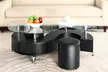 Madrid S-Coffee Table with Stools in Choice of Colour for £99.98 With Free Delivery (66%) - Image 2