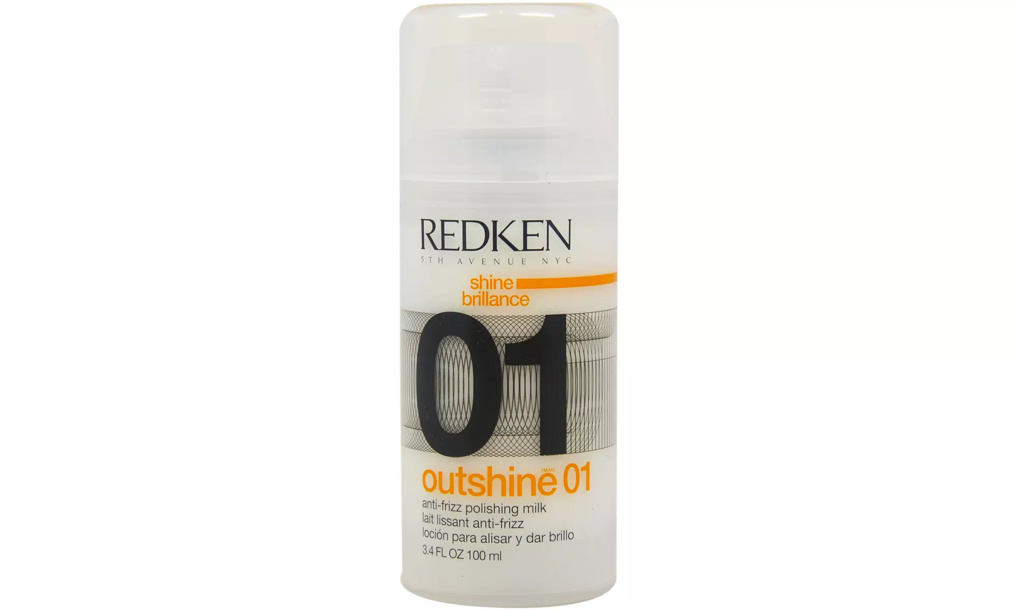 Redken Outshine 01 Anti-Frizz Polishing Milk for Men or Women; 3.4oz. - Primary Image
