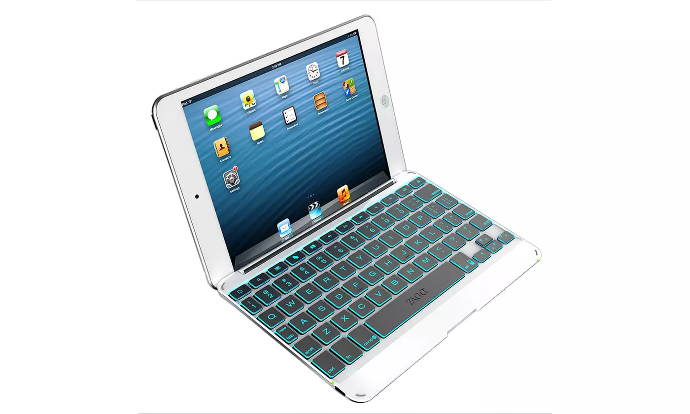 Zagg Folio Case with Backlit Bluetooth Keyboard for Apple iPad mini - Primary Image