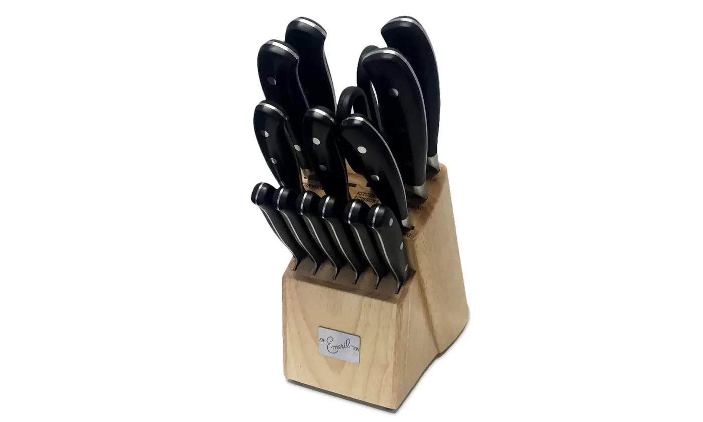 Groupon Exclusive: Emeril Forged Knife Block Set (15-Piece)  - Primary Image