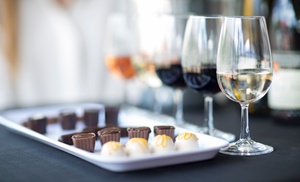 Enjoy Wine & Chocolate or Popcorn Tastings for 2 or 4