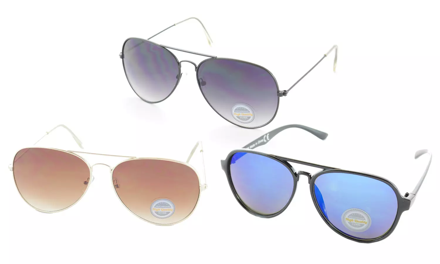 Aviator Sunglasses Bundle (2-Piece) - Primary Image