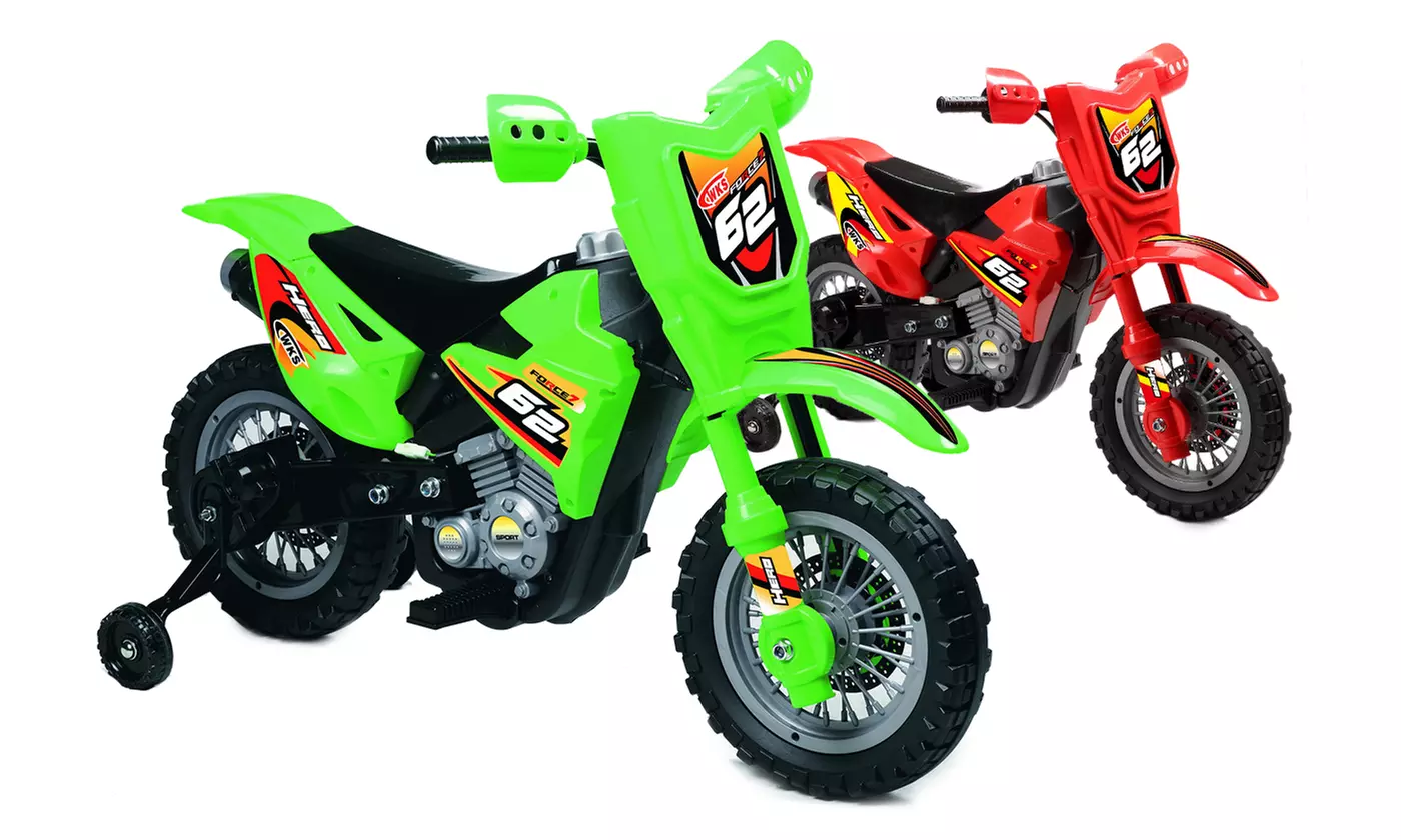 6V Kids' Ride-On Mini Dirt Bike - Primary Image