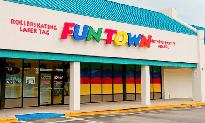 Skating with Rentals, Laser Tag, or Fun-Center Outing for Two at Funtown Family-Center (Up to 50% Off) - Primary Image