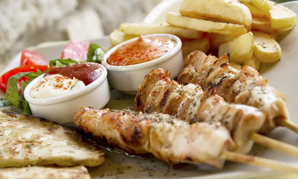 Lebanese Cuisine and Drinks at The Beirut Mix (40% Off). Two Options Available. - Primary Image