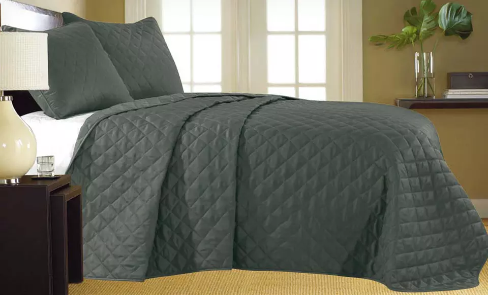 $32.99 for an Essentially Home Living Coverlet Set (Up to $119.99 List Price). 8 Colors. Free Shipping and Returns. - Second Medium