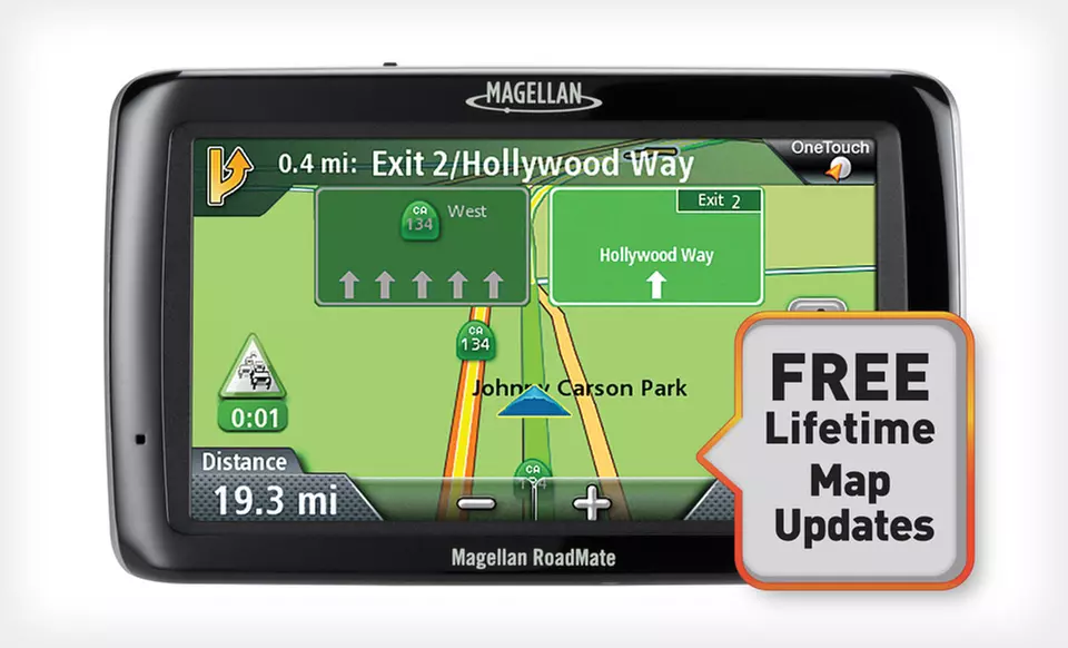 $79.99 for a Magellan RoadMate GPS with Lifetime Maps (Manufacturer Refurb) ($149.99 List Price) Free Shipping & Returns - Primary Image