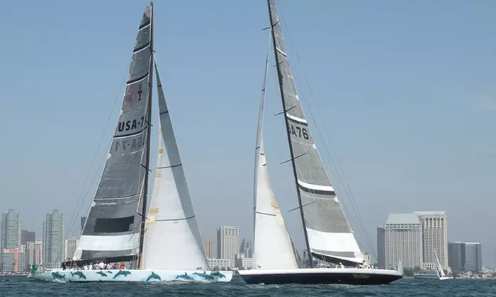 America's Cup Sailing Race or Blue Whale Sunset Sail for One or Two from Next Level Sailing (Up to 40% Off) - Second Medium
