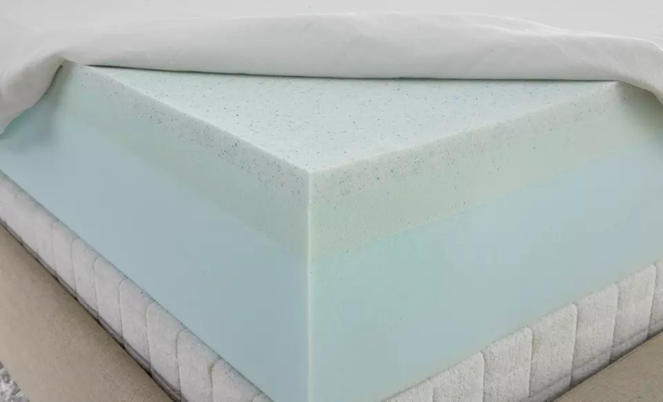 PuraSleep ReLuxe Advanced Technology Gel Memory-Foam 10" Mattress. 10-Year Limited Warranty. - Second Medium