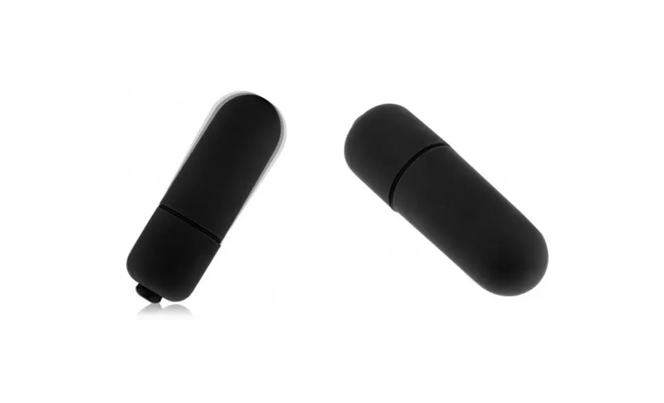 Mini One-Speed Black Bullet Vibrator - Primary Image