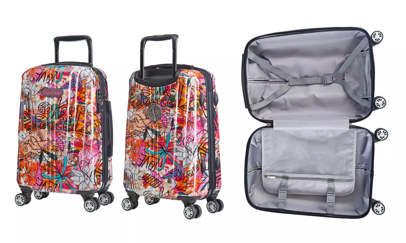 Carlos Falchi Hardside Carry-On and Upright Luggage  - Second Medium