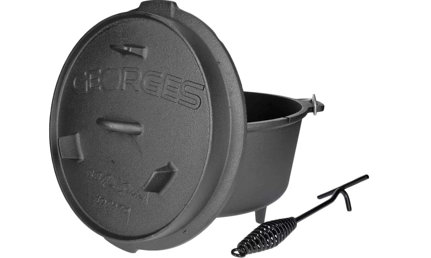 Marmite style four néerlandais en fonte, capacité au choix - Primary Image