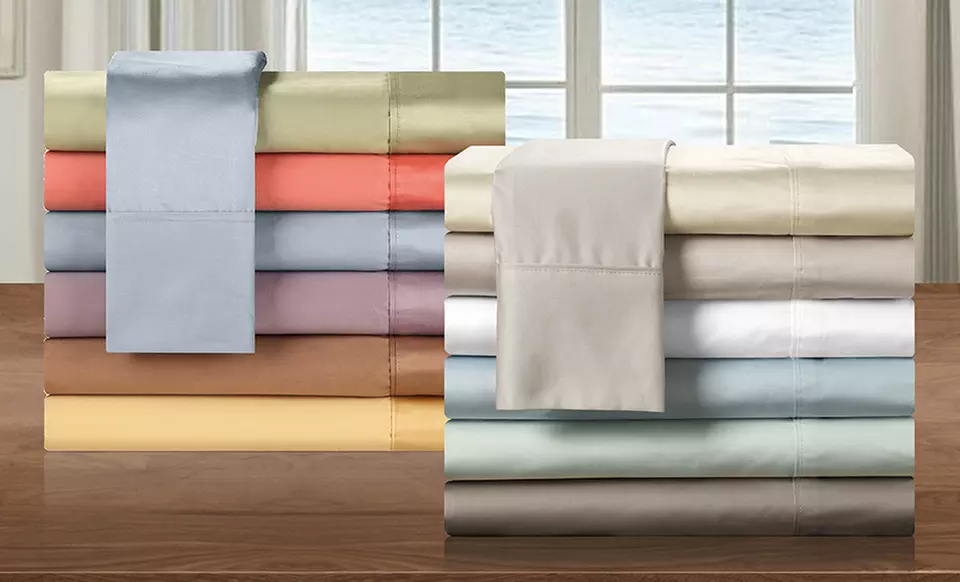 1,000TC 100% Egyptian Cotton Queen-Size Sheet Set - Primary Image