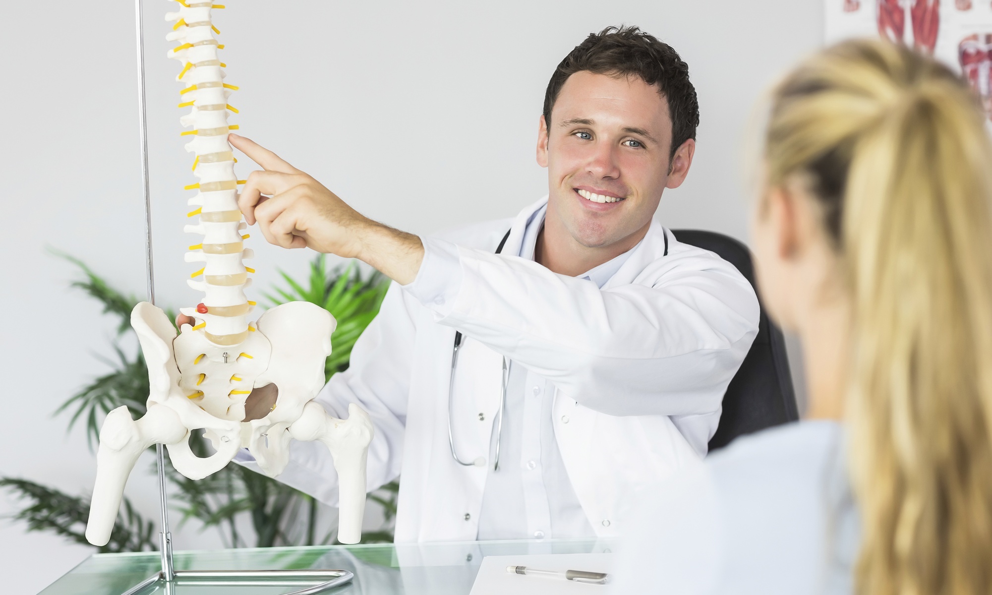 Chiropractic exam, consultation, x-rays, and adjustment offer