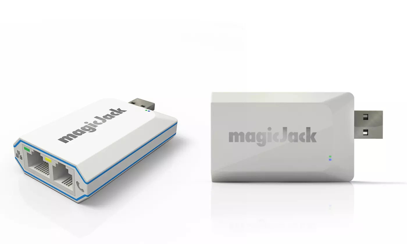 magicJack Express VoIP Adapter with Three Months of Unlimited Calling - Primary Image