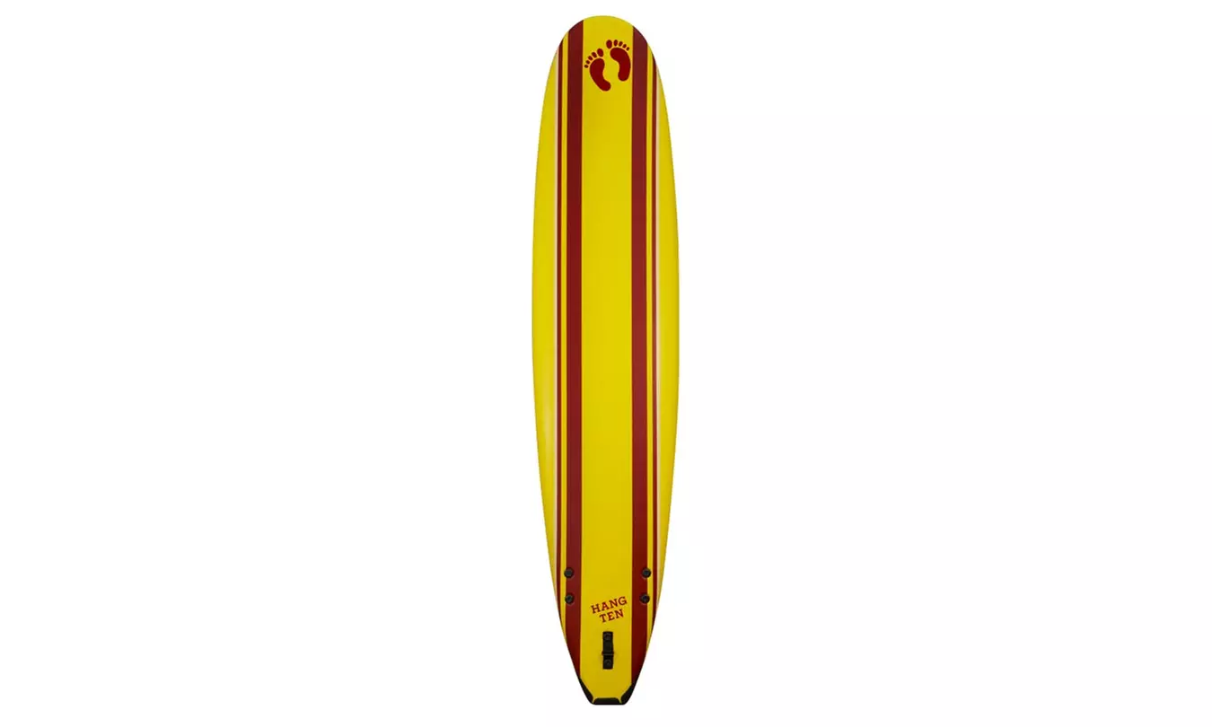 Hang Ten 9' Soft-Top Surfboard - Primary Image
