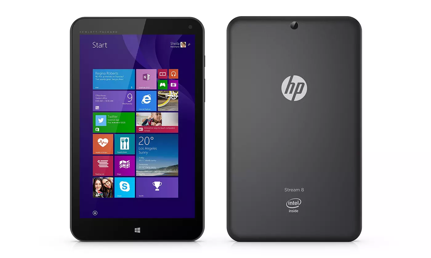HP Stream 32GB 8" Tablet with Windows 8.1 Operating System (Refurbished) - Primary Image