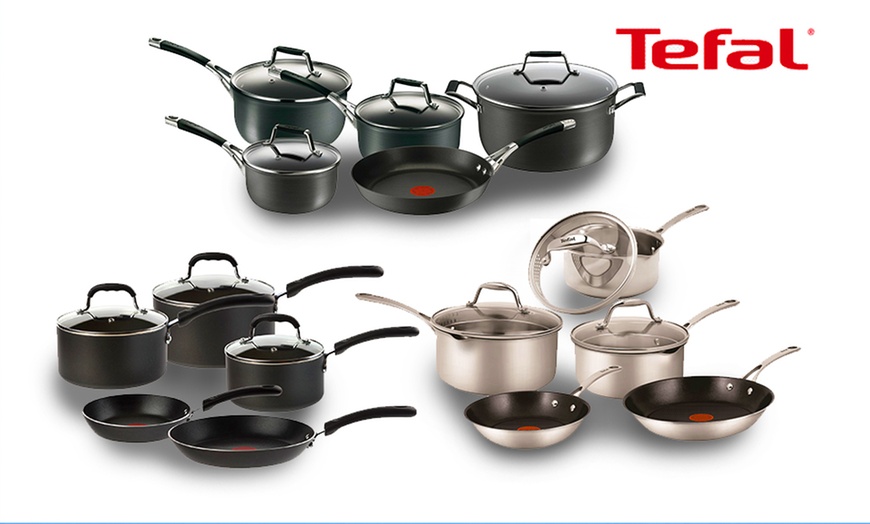 Image 1: Tefal Five-Piece Non-Stick Set