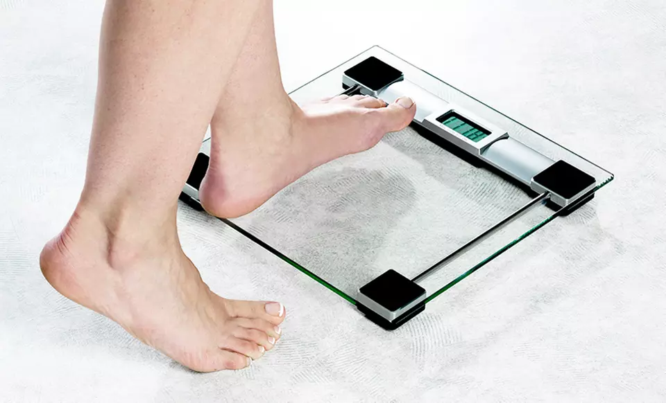 Think Tank Technology Digital Glass and Chrome Weight Scale. Free Returns. - Primary Image