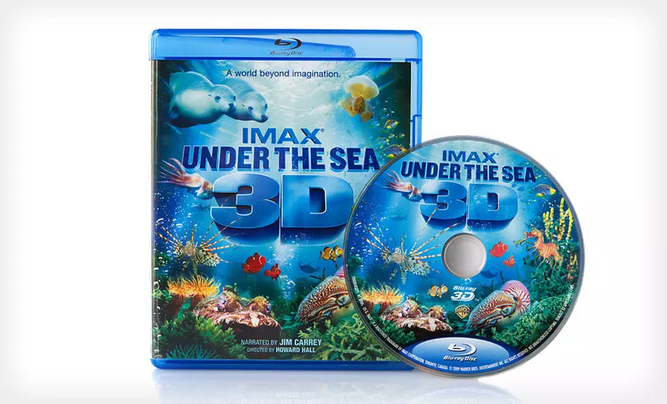 $9 for an IMAX “Under the Sea 3D” Blu-ray Movie ($44.95 List Price). Free Returns. - Primary Image