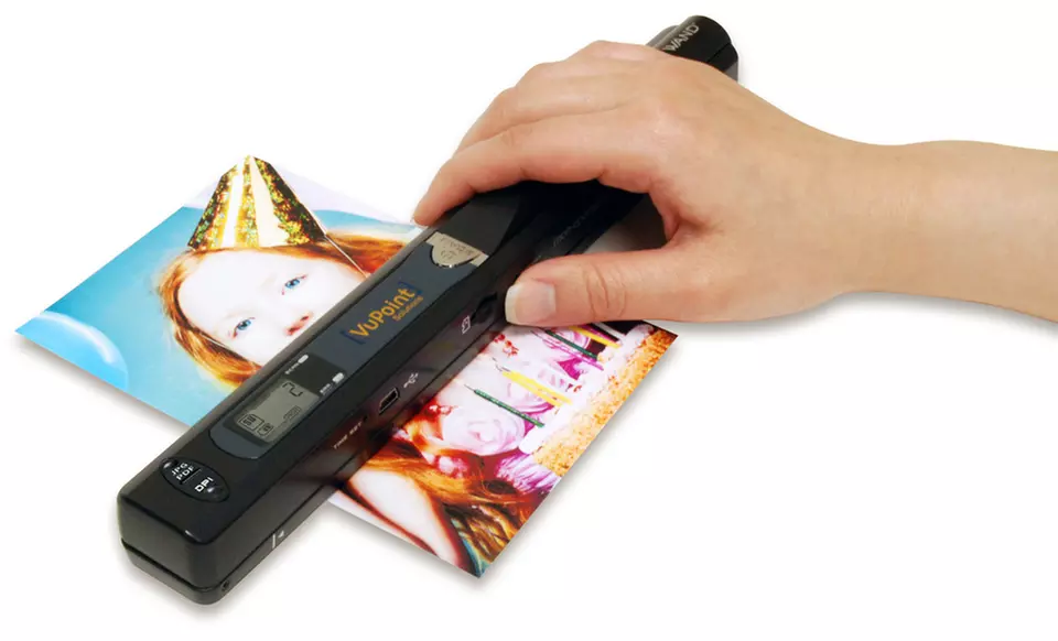 VuPoint Wand Portable Scanner (Factory Refurbished). Free Returns.  - Second Medium