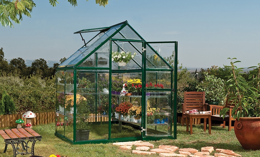 Image 2: Palram Harmony Greenhouse