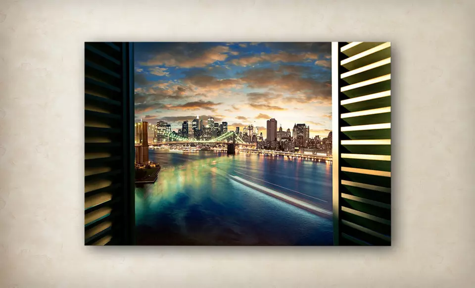 $59 for a Windows to the City Print ($218 List Price). 15 Prints Available. Free Shipping and Free Returns. - Second Medium