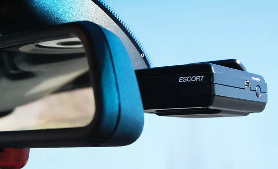 Escort SmartRadar Radar and Laser Detector for iPhone or Android with Cigarette Lighter Power Adapter - Primary Image