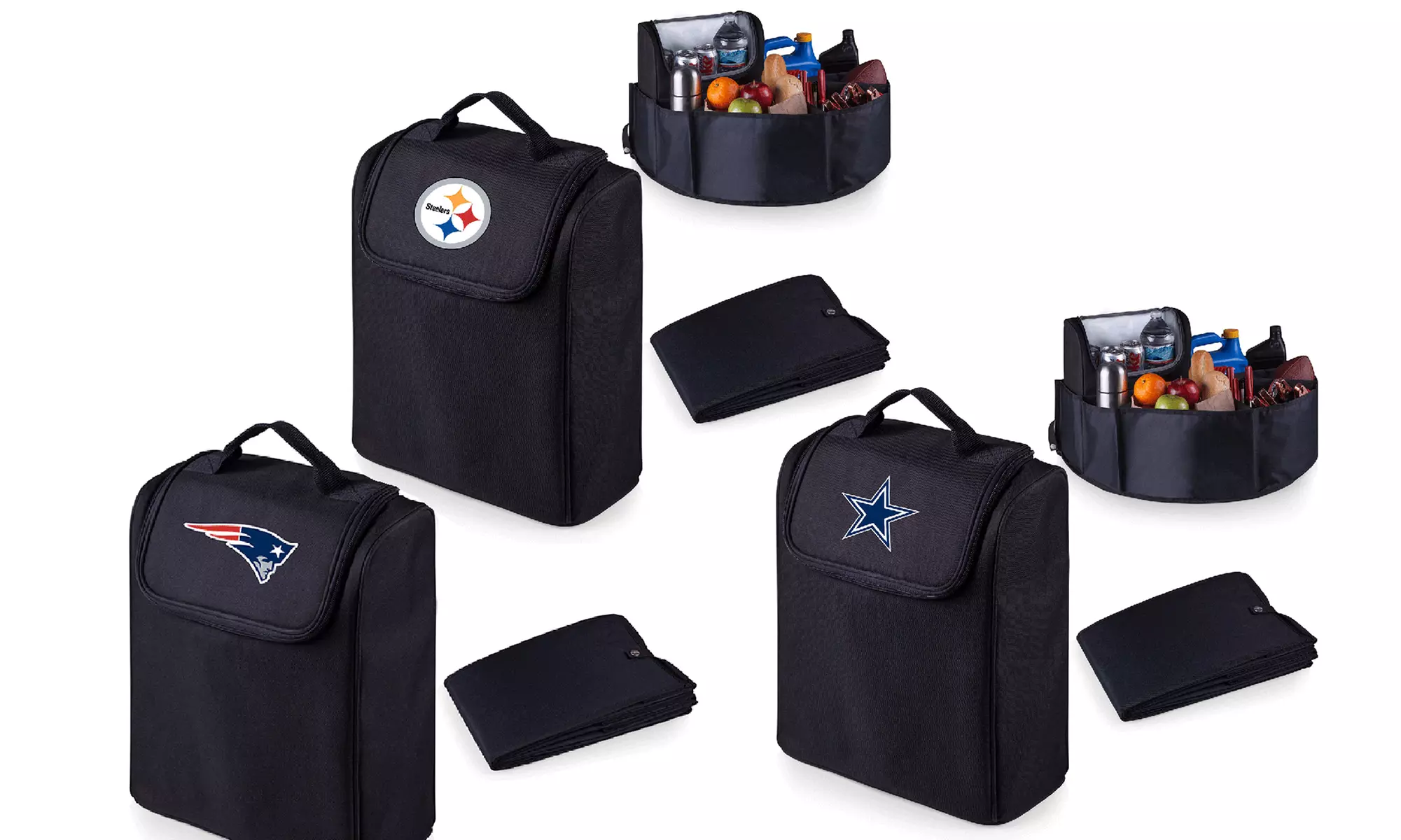 NFL Trunk Boss Expandable Organizer with Insulated Cooler Tote - Primary Image