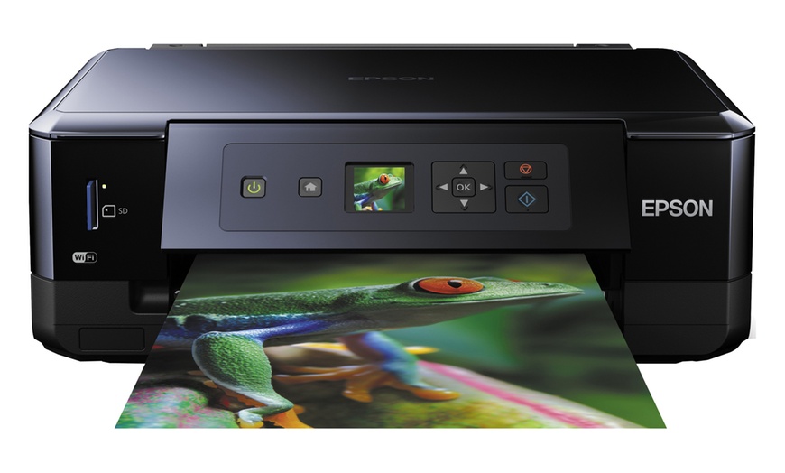 Image 1: Epson All-In-One Wireless Printer