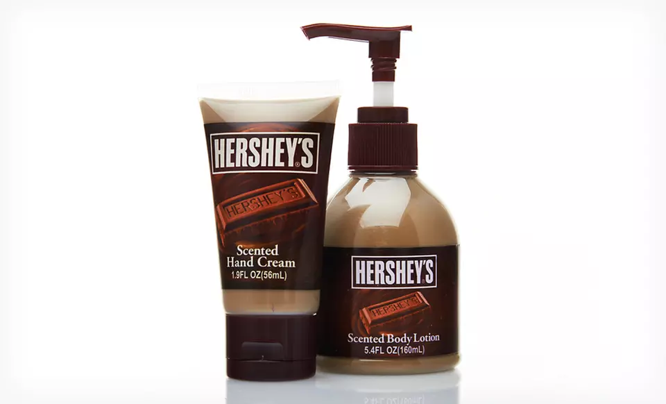 $9.99 for Hershey’s Hand and Body Lotion in Hershey’s Kisses, Chocolate, or Cookies and Cream Scents ($15 List Price) - Second Medium