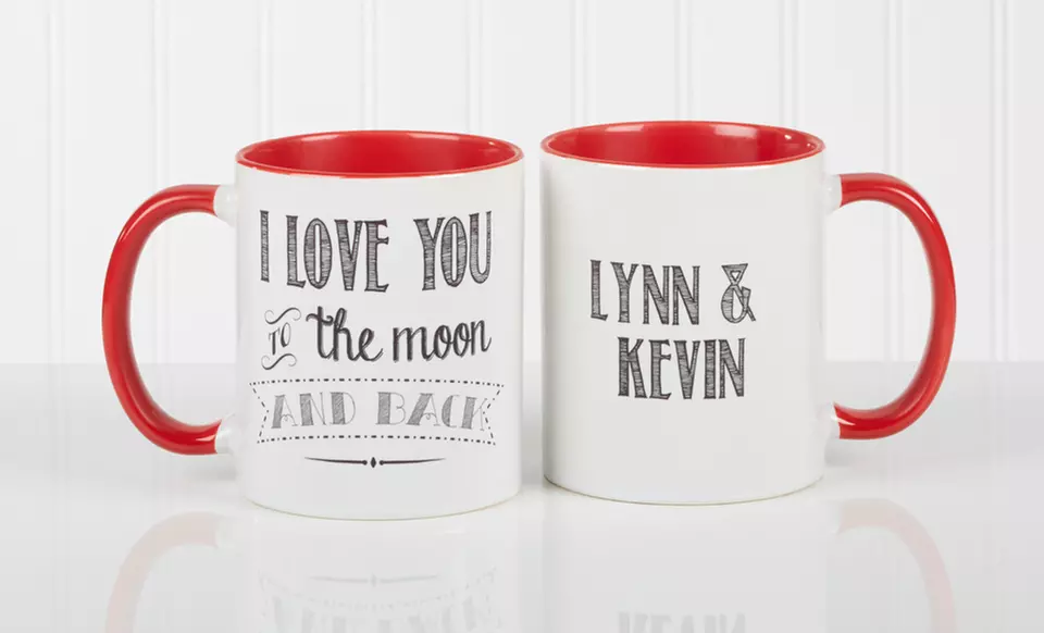 Custom Love Quotes Mug from Personalization Mall (Up to 62% Off)  - Primary Image