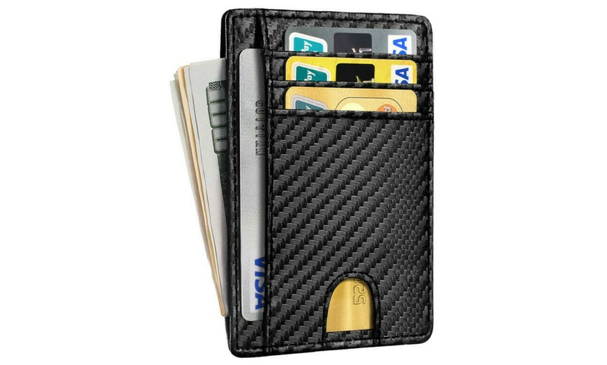 Image 11: Slim RFID Wallet