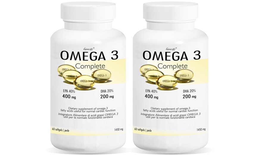 Image 4: Omega 3 alta concentrazione 400 mg EPA e 200 mg DHA per perla Line@