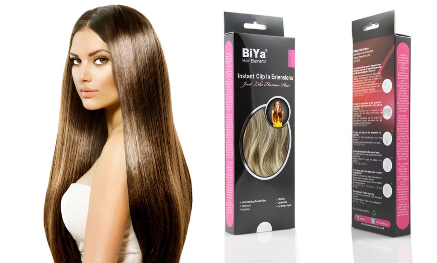 Image 1: BiYa Clip-In Hair Extensions