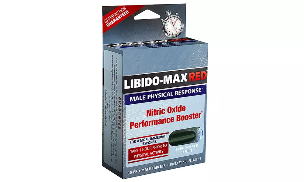 Libido-Max Red Nitric Oxide Performance Booster (30-Count) - Primary Image