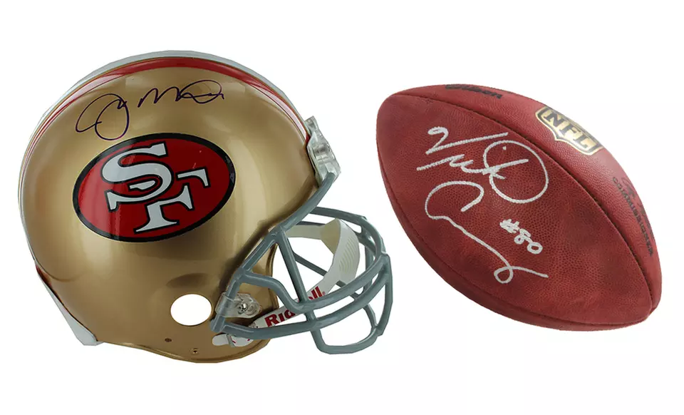 NFL Father's Day Memorabilia Collection and Displays by Steiner Sports. Multiple Options Available from $34.99–$469.99. - Primary Image