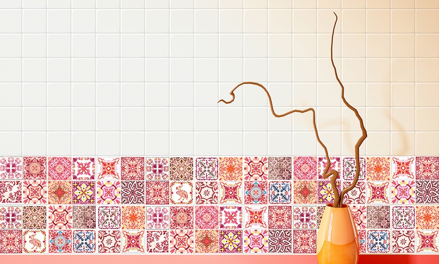 Image 13: Tile Stickers for Bathroom