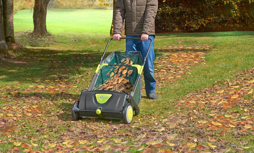 Image 1: Lawn and Leaf Sweeper