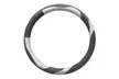 Carbon Fiber Dual Color Steering Wheel Cover. Multiple Colors - Second Medium