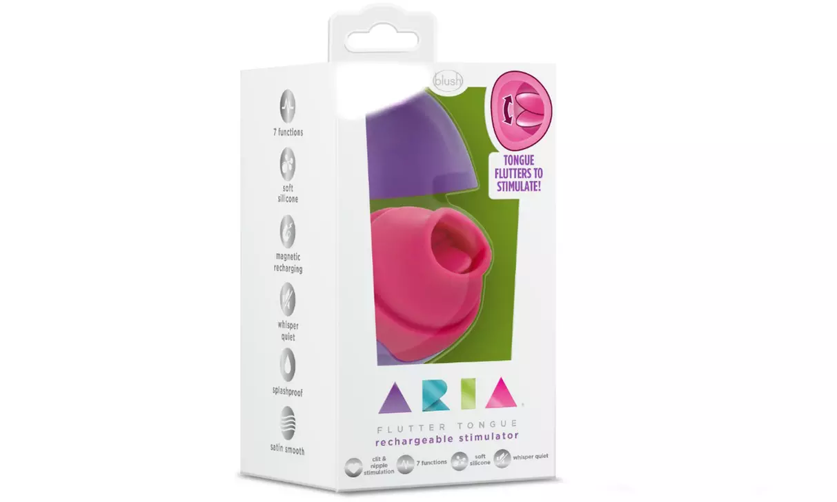 Aria Flutter Tongue Style Egg Vibrator  - Second Medium