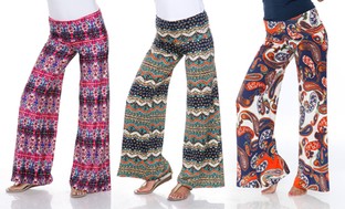 Women's Printed Palazzo Pants