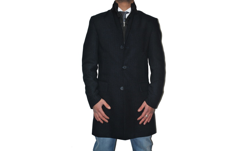 Image 5: Cappotto classico da uomo in lana