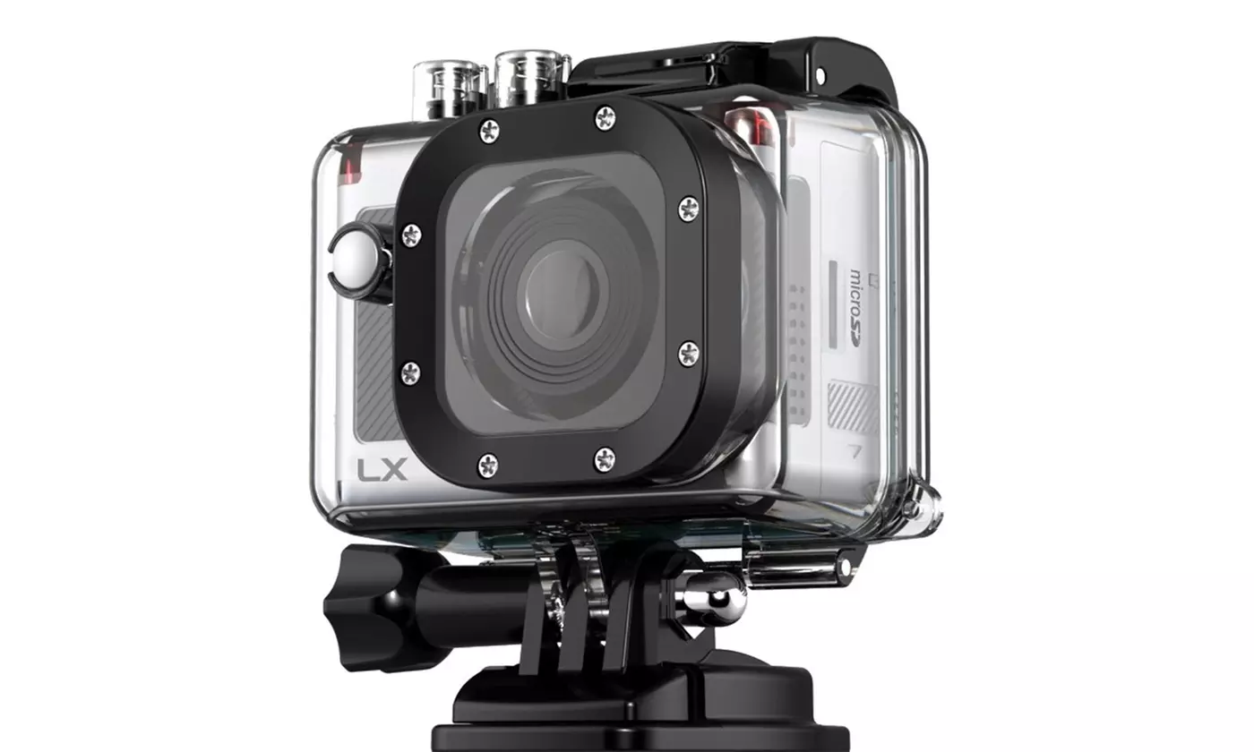 ActiveOn LX 3.5MP or DX 12MP Action Camera with Built-In WiFi and 4x Zoom from $149.99–$249.99 - Primary Image