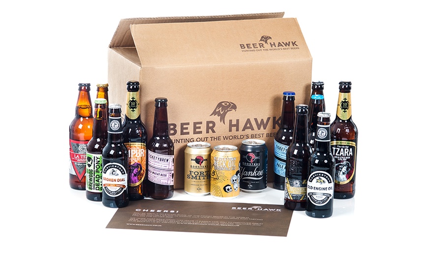 Image 3: Case 15 British Craft Beers + £5