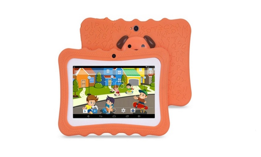 Image 2: 7'' Kids' Tablet with Case