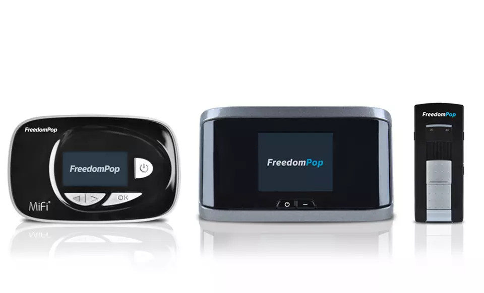 Free 4G LTE Wireless Internet with Hotspots or USB Modem by FreedomPop from $34.99–$79.99 (Certified Pre-Owned)    - Primary Image