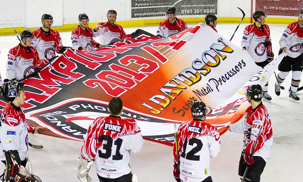 Manchester Phoenix: Ice Hockey Ticket For Choice of Game from £7 (Up to 54% Off) - Primary Image